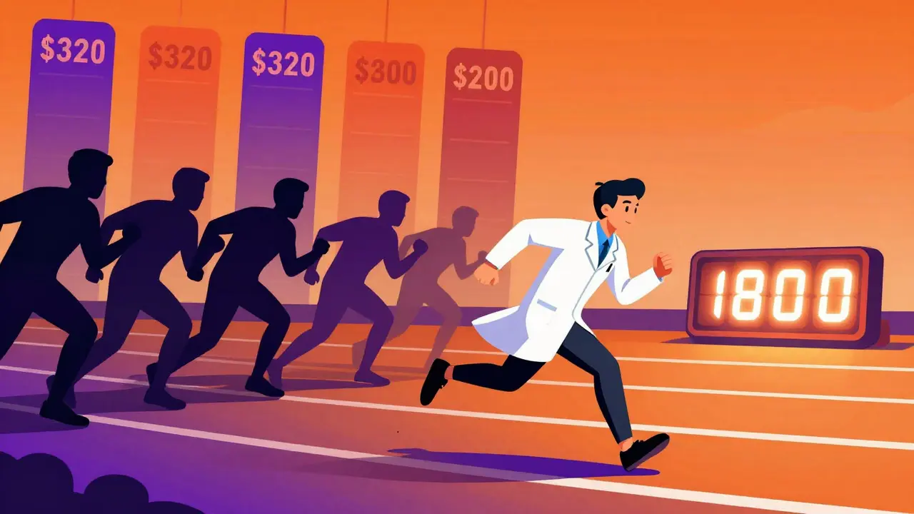 How Multiple Generic Drug Competitors Enter After the First Market Entrant