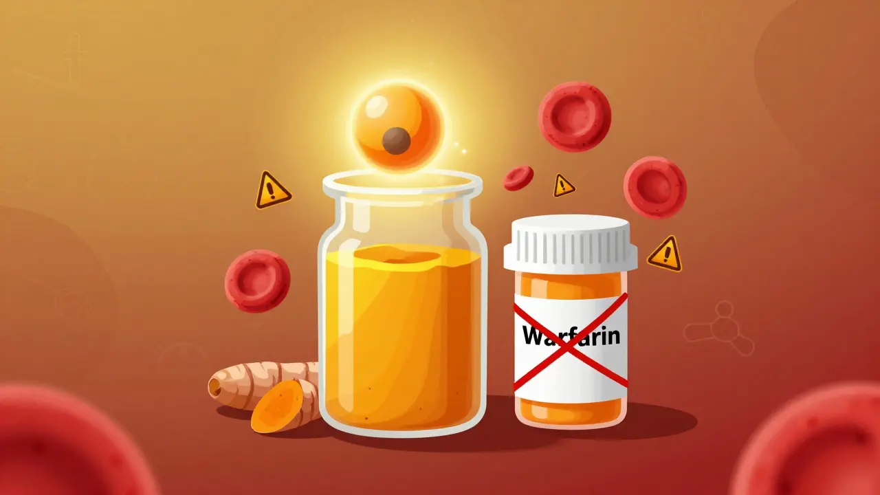 Turmeric and Blood Thinners: What the Evidence Really Shows